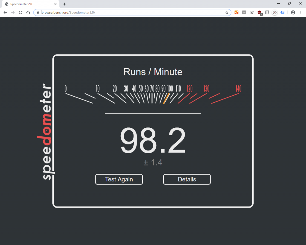 browserbench.org Speedometer